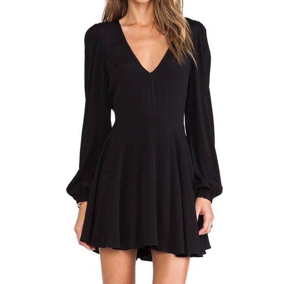 Lovers + Friends Dresses & Skirts - Lovers + Friends Shimmy Long Sleeve Dress Sz M